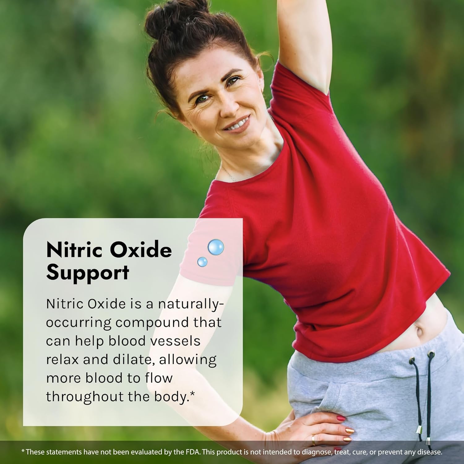 Nitric Oxide Supplement with L-Citrulline, Beet Root & Red Spinach, 60 Soft-Gels P73434