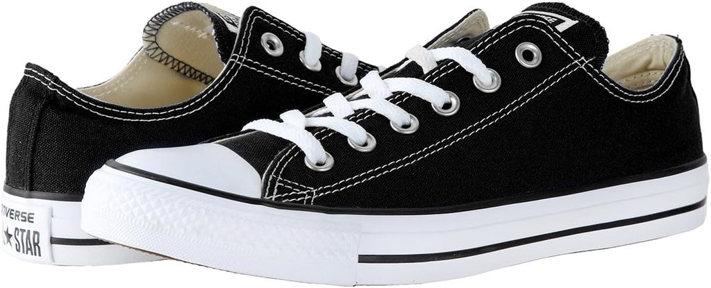 Chuck Taylor All Star Low Top, Black/White, 12 Women/10 Men I83759
