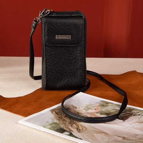 Small Crossbody Phone Purse for Women with Side Zipper Pocket C7039