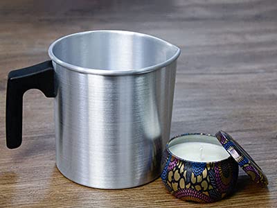 Candle Wax Melting Pot, 1.2L, Aluminum Pouring Pot F56331