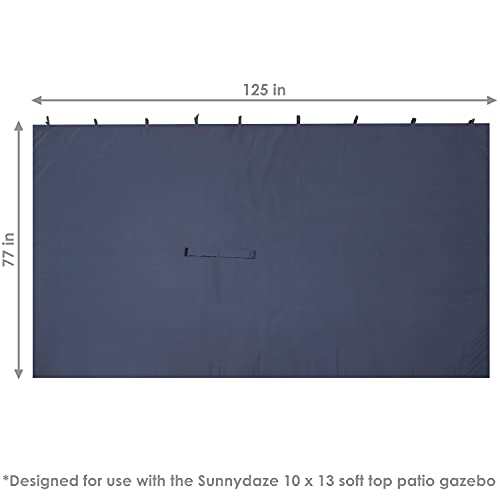 4-Piece Gazebo Sidewall Set - Tan M2023