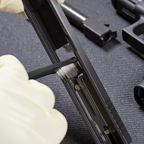 Gun Cleaning Supplies Case with Patches, Swabs, and Brushes L3274