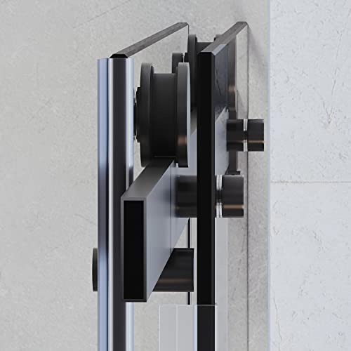 Frameless Sliding Tub Door 58.5-60" W x 62" H with Clear Tempered Glass T790914