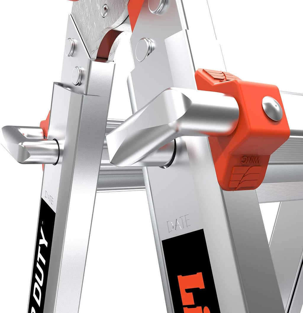 17 ft Multi-Position Aluminum Ladder, Type 1AA, 375 lbs J676316