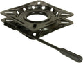Springfield 1100018 Locking 12-Way Seat Swivel - 6.75" Square with 0¡ Tilt, Black E-Coat