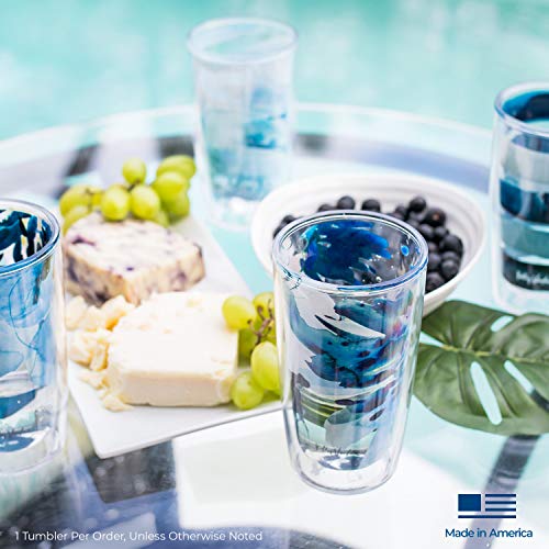 Double Walled Insulated Tumbler Travel Cup, 16oz - 4pk U764