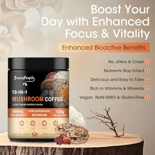 Mushroom Coffee with Lion's Mane, Reishi & Turkey Tail X609