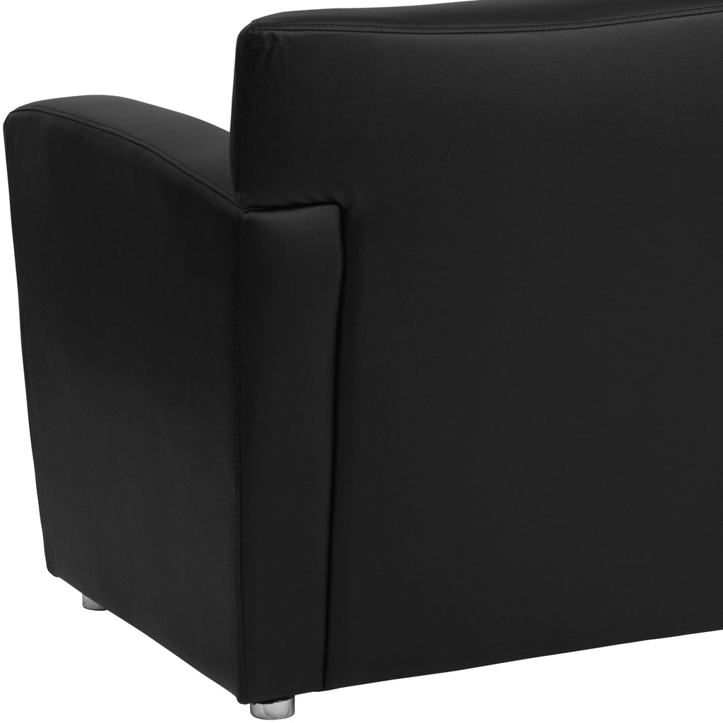 Black LeatherSoft Chair Q9311