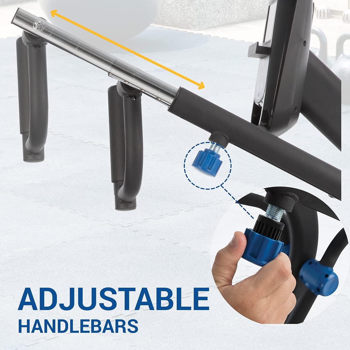 Seated Stepper with Resistance Bands B4807