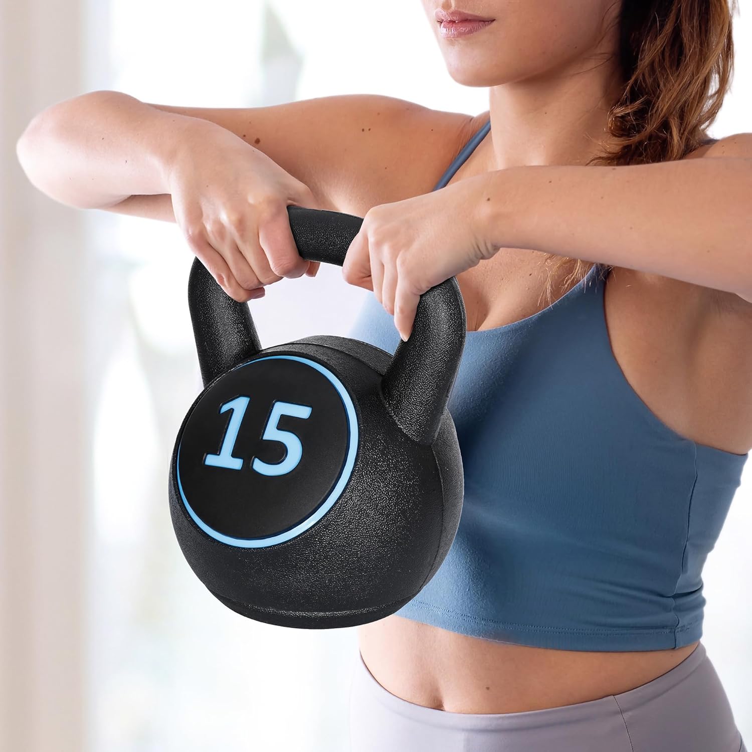 Kettlebell Set 4 Piece Strength Training Weight Set 5-20lb Y195