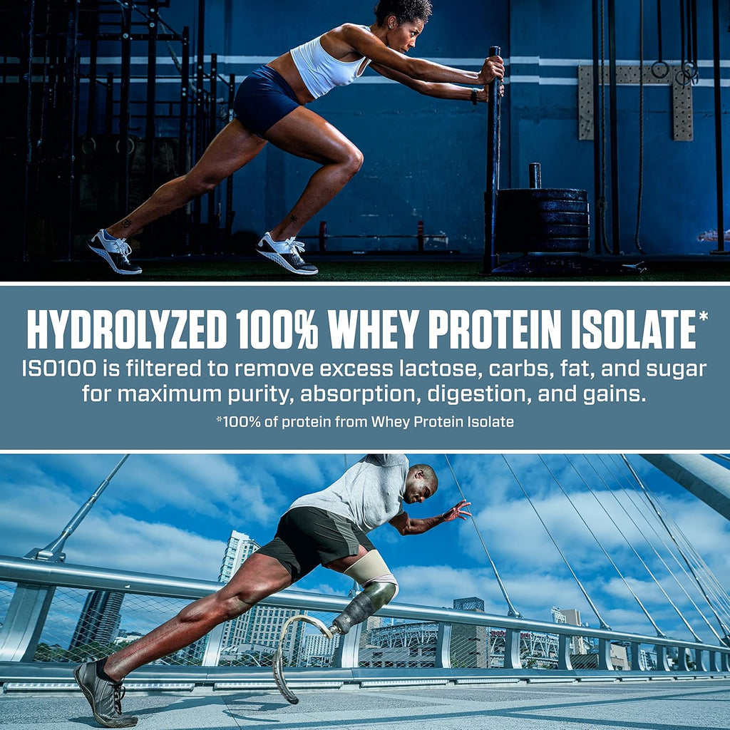 Hydrolyzed Whey Protein Powder, Gourmet Chocolate, 5 Pound B5929