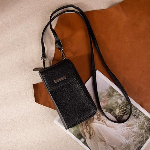 Small Crossbody Phone Purse for Women with Side Zipper Pocket C7039
