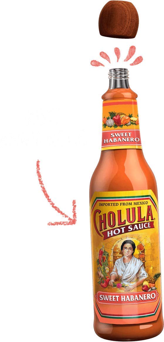 Sweet Habanero Hot Sauce, 5 Oz, Pack of 2 J9186