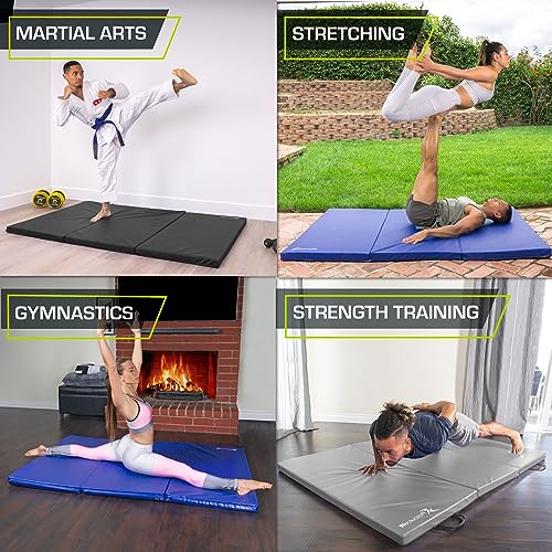 Tri-Fold Folding Exercise Mat 6 x 4 ft F592