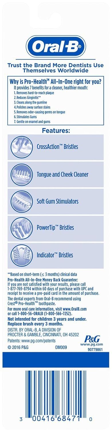 Toothbrush, Medium, 2 Count T1395