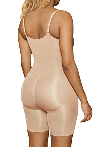 Tummy Control Bodysuit Mid Thigh Butt Lifter L49413