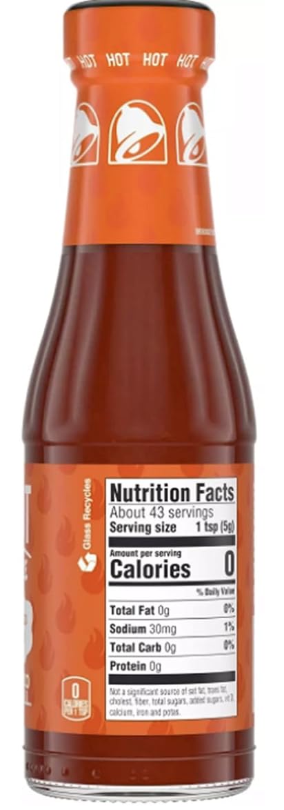 Hot Sauce Bottle 7.5 oz (2-Pack) U849