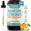 Magnesium L-Threonate Liposomal Liquid Extract | Vegan, Non-GMO, Enhanced Absorption | Liposomal Magnesium L Threonate Supplement for Memory, Cognitive Boost & Relaxation (2 oz 60 mL)