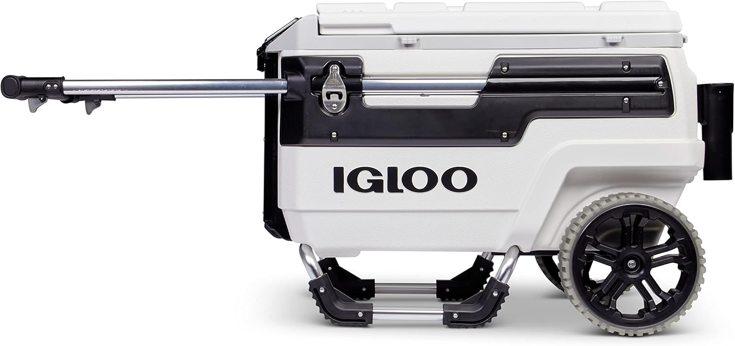 Igloo 70 QT Trailmate Marine Wheeled All-terrain Cooler, White