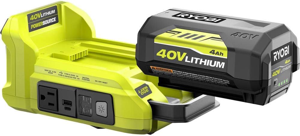300-Watt Powered Inverter for 40-Volt Battery C74003