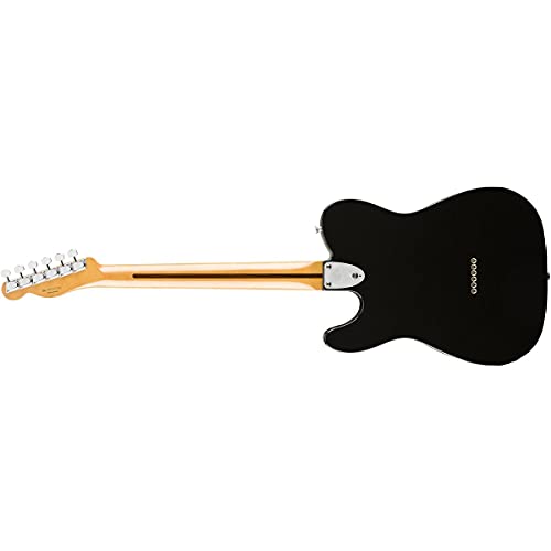 70s Custom Telecaster Electric Guitar, Black, Maple Fingerboard J531