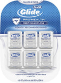Oral-B Glide Pro-Health Dental Floss, Deep Clean, Mint, 40m, Pack of 6