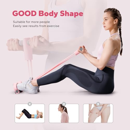 Foot Pedal Resistance Band for Leg, Core, Arm, and Back Exercises N576