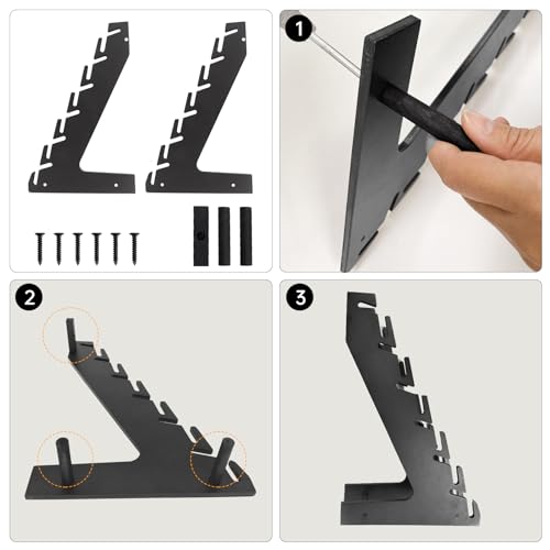 Wall-Mounted Baseball Cap Holder, Set of 2 T45473