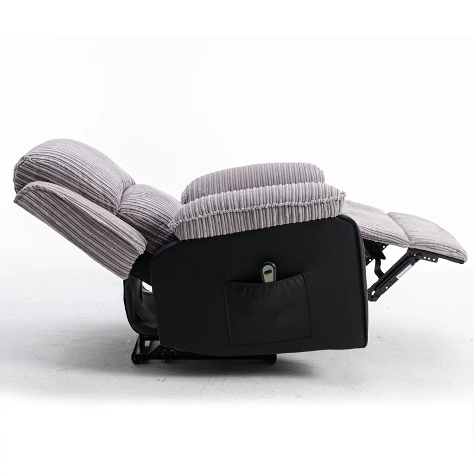 Electric Lift Recliner with Heat and Massage, Padded Arms, USB W62459