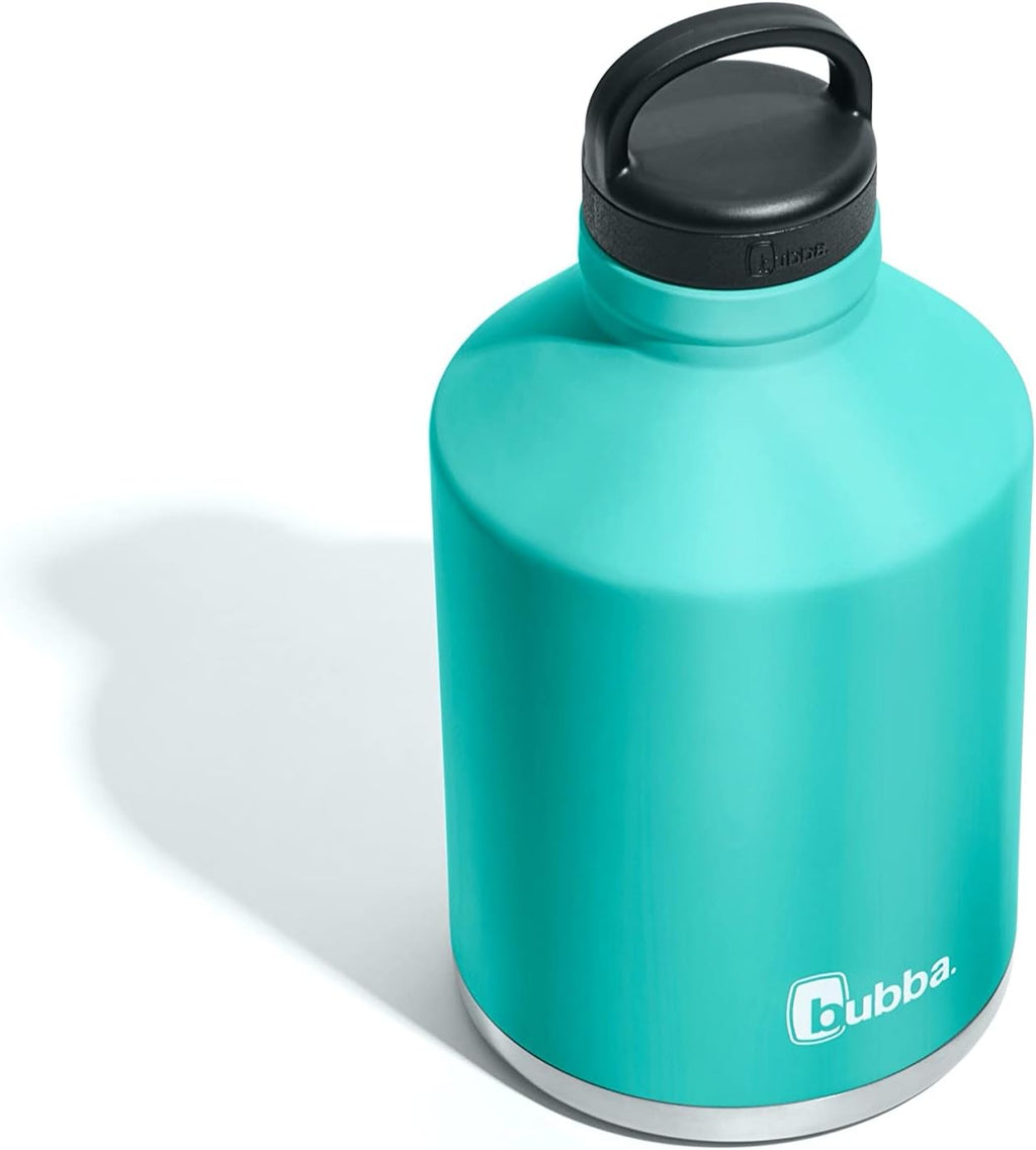84oz Vacuum-Insulated Stainless Steel Water Bottle with Leak-Proof Lid and Carry Handle V44423