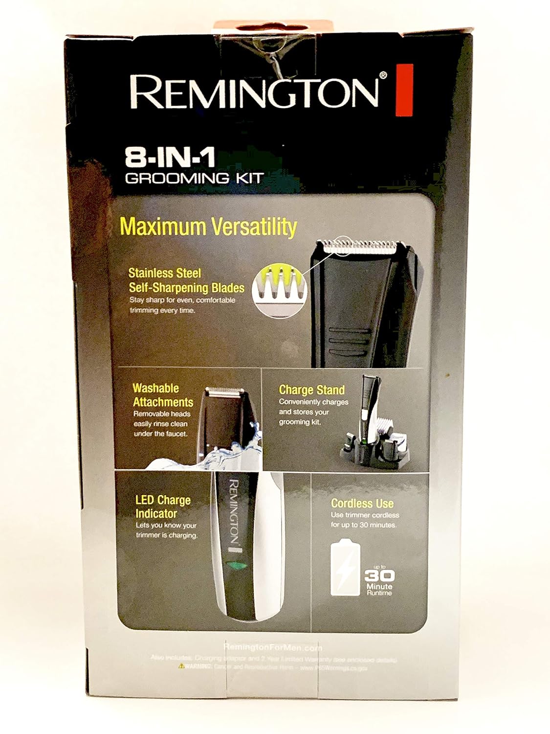 8 in 1 rechargeable grooming system Y618529