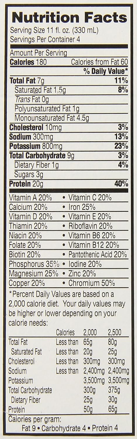 Chocolate Protein Shake, 11 Fl Oz (Pack of 4) B90782