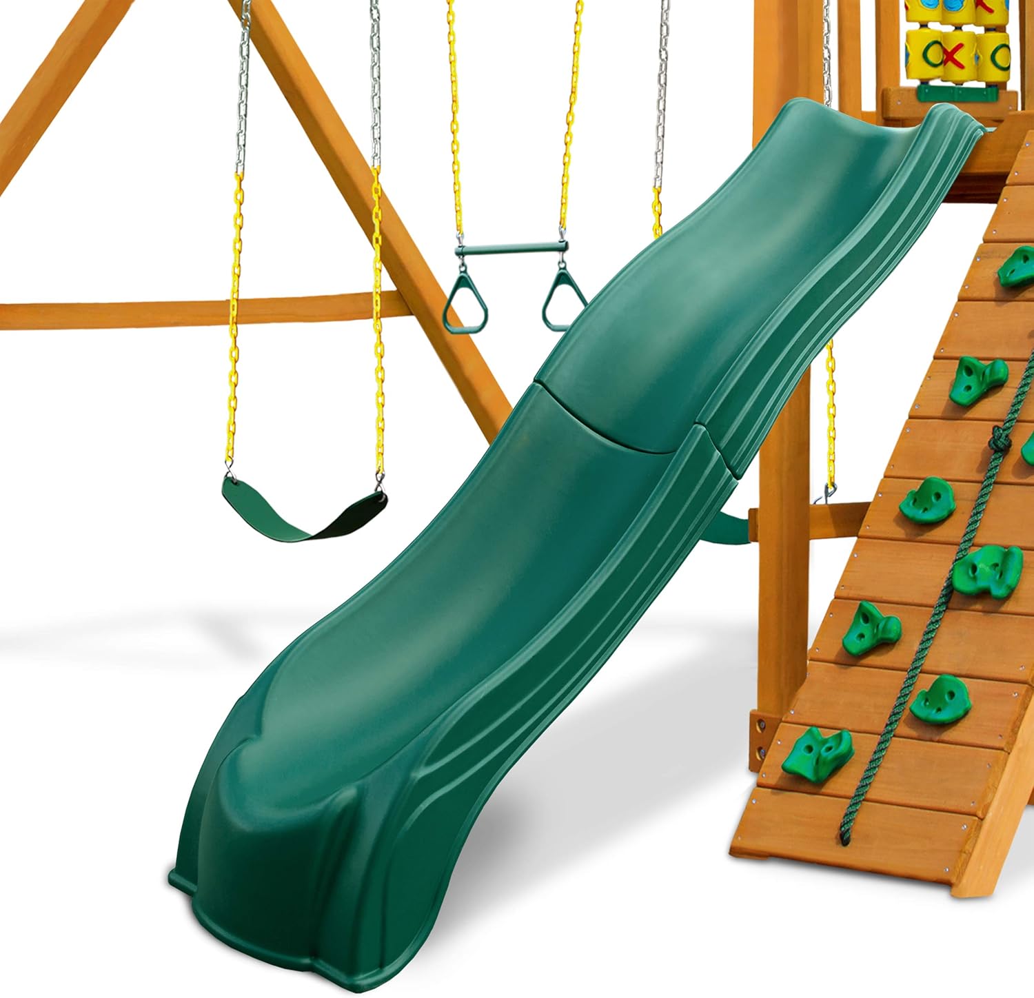 Plastic Wave Slide for 5' Decks, Green G803691