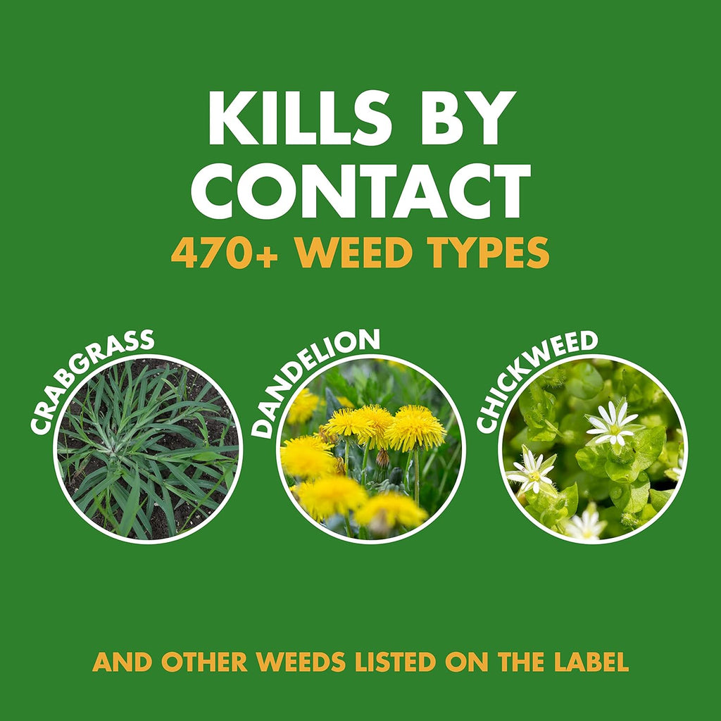 Weed Killer for Lawns Plus Crabgrass Killer Refill H97952