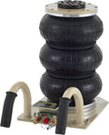 Mophorn Air Jack, 3 Ton/6600 LBS Triple Bag Air Jack Lifting Height 16 Inch, Pneumatic Air Jack 6600LBS Capacity Extremely Fast Lifting Action (3 Tons)