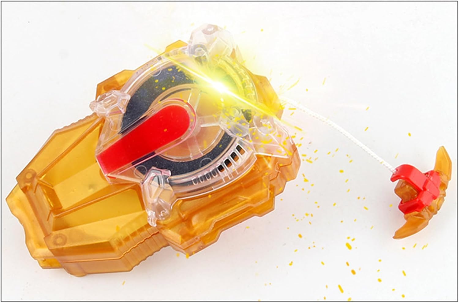 Spinning Top Launcher with Grip, Right Spin Booster O334