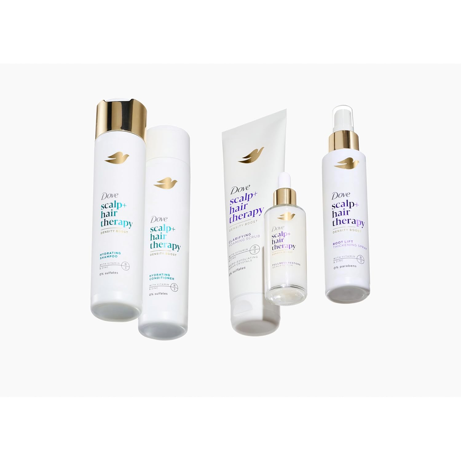 Scalp Serum for Visible Hair Density with Vitamin B3 and Zinc, 2 oz D248150