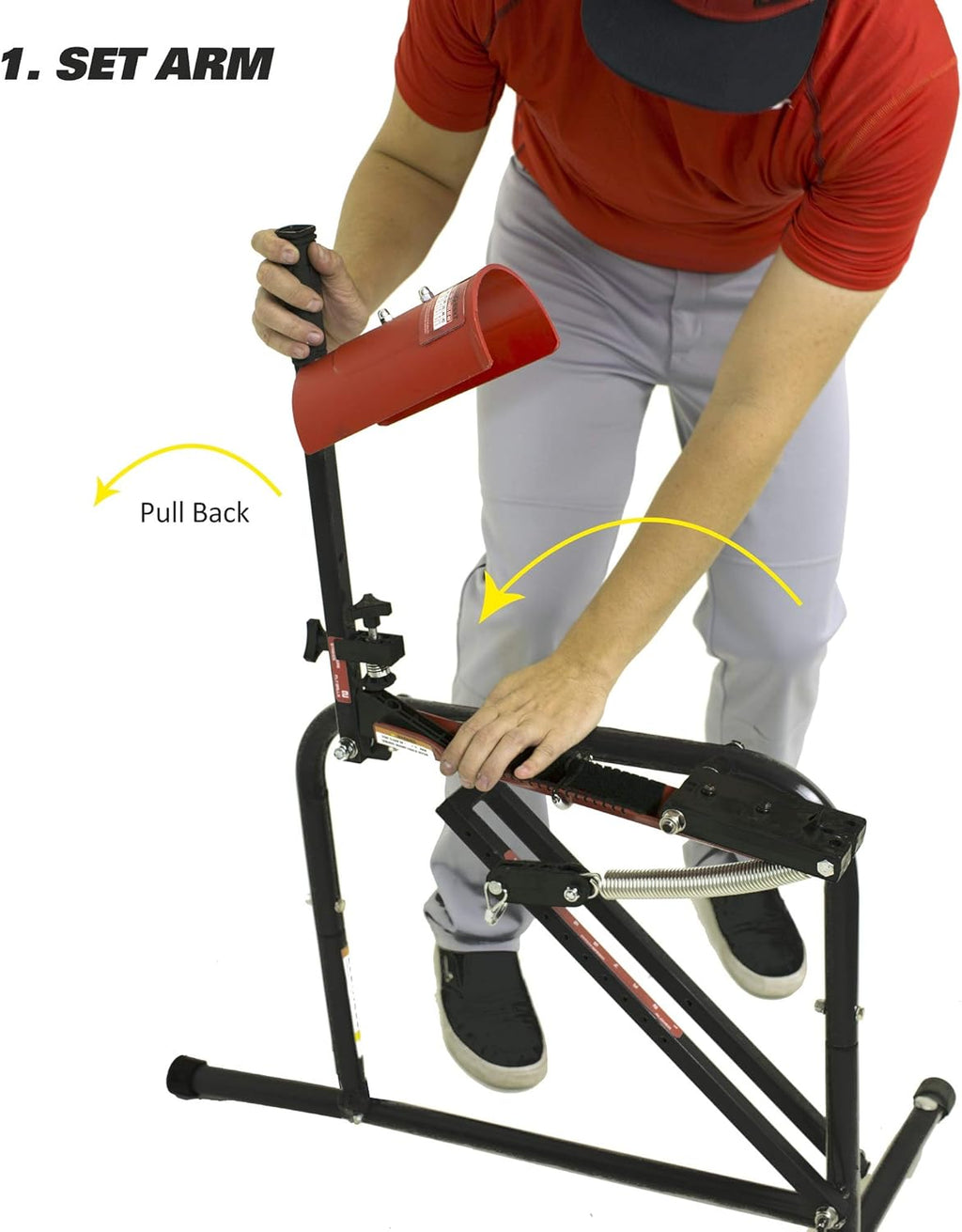 Baseball & Softball Pitching Machine for Kids, Teens, Adults Y8032