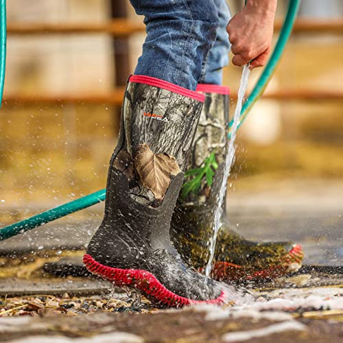 Women's Waterproof Insulated Rain Boots, Anti-Slip Knee High for Outdoor Work E5667