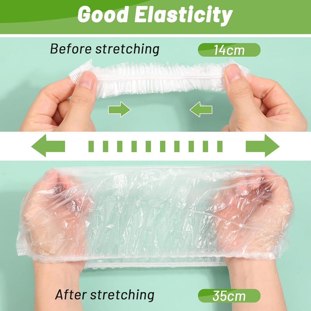 Reusable Elastic Food Bowl Storage Covers, Dish Plate Covers, BPA Free W233240