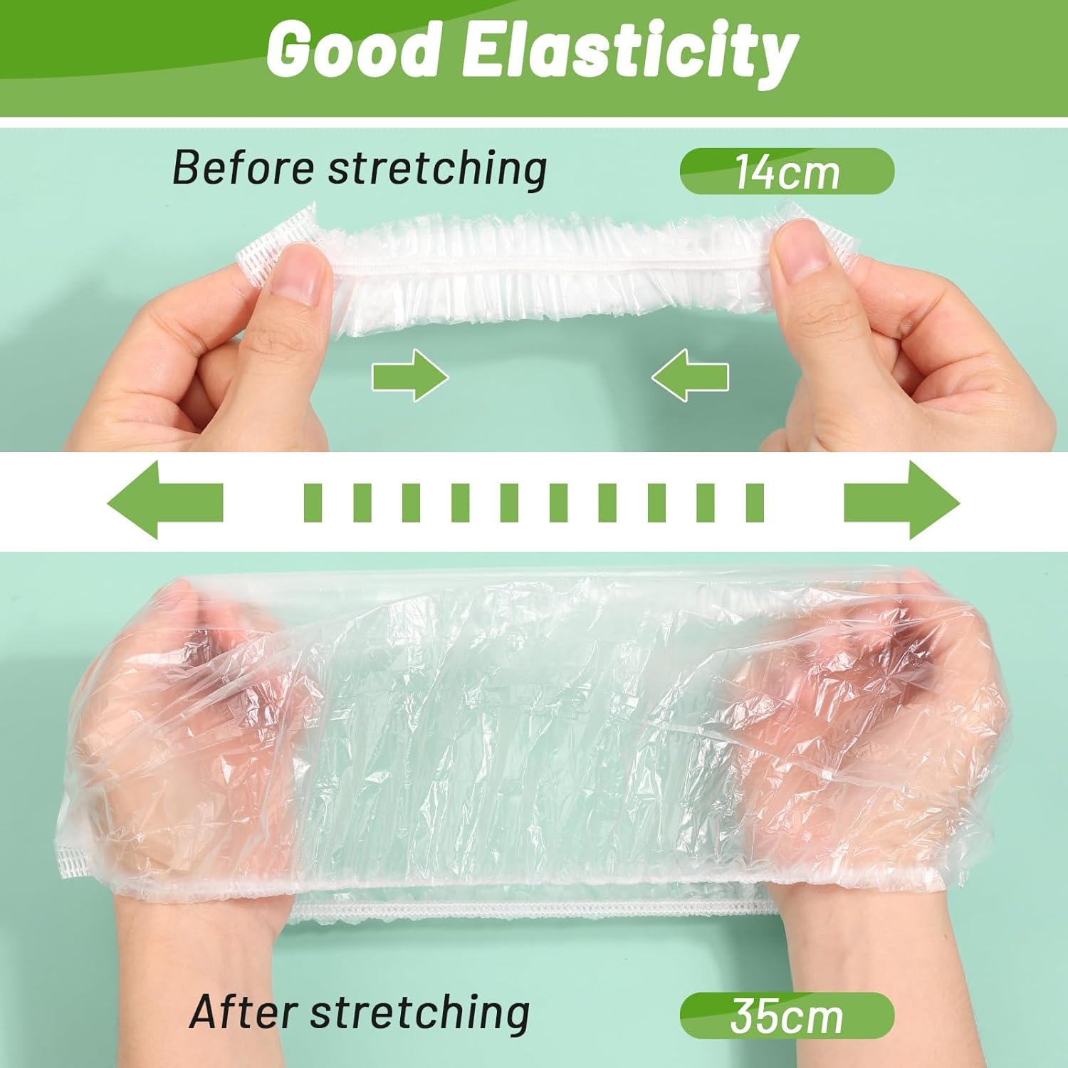 Reusable Elastic Food Bowl Storage Covers, Dish Plate Covers, BPA Free W233240