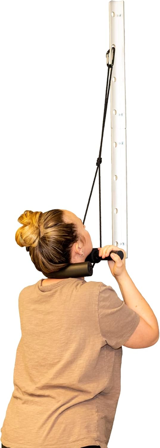 Portable Cervical Neck Traction Over Door Device for Pain Relief R82156