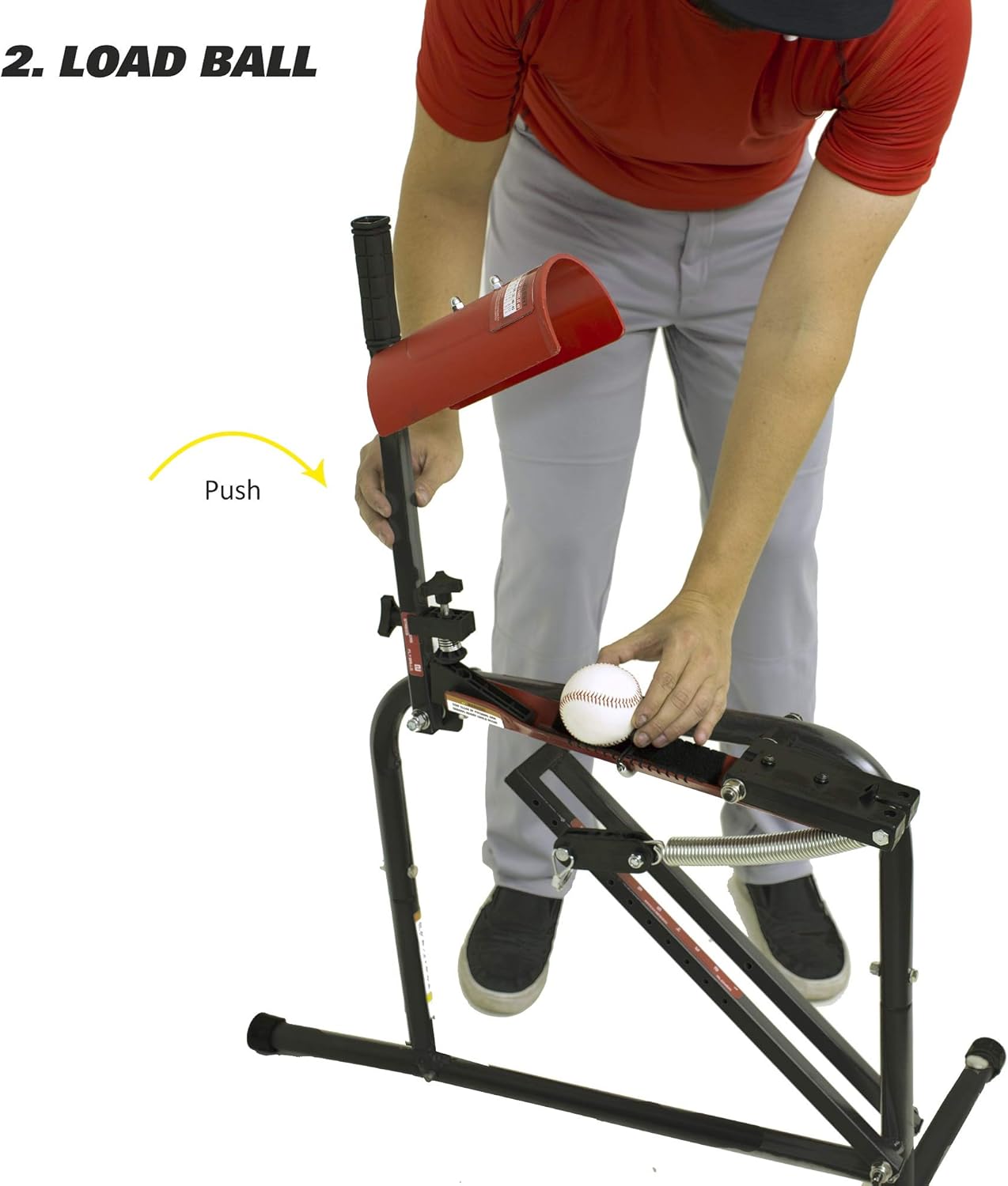 Baseball & Softball Pitching Machine for Kids, Teens, Adults Y8032