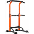 SogesPower Power Tower Dip Station Pull Up Bar for Home Gym Adjustable Height Strength Training Workout Equipment,Pull Up Bar Station