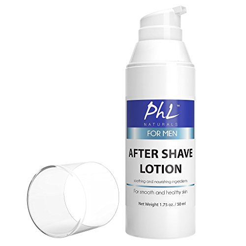 Unscented Aftershave Lotion for Men, Soothes and Moisturizes Skin, 1.75 oz Q521
