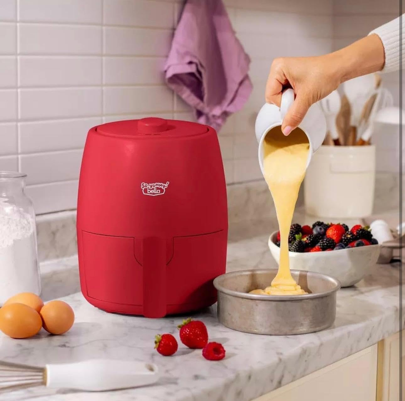Air Fryer 2.0qt, Red J109292