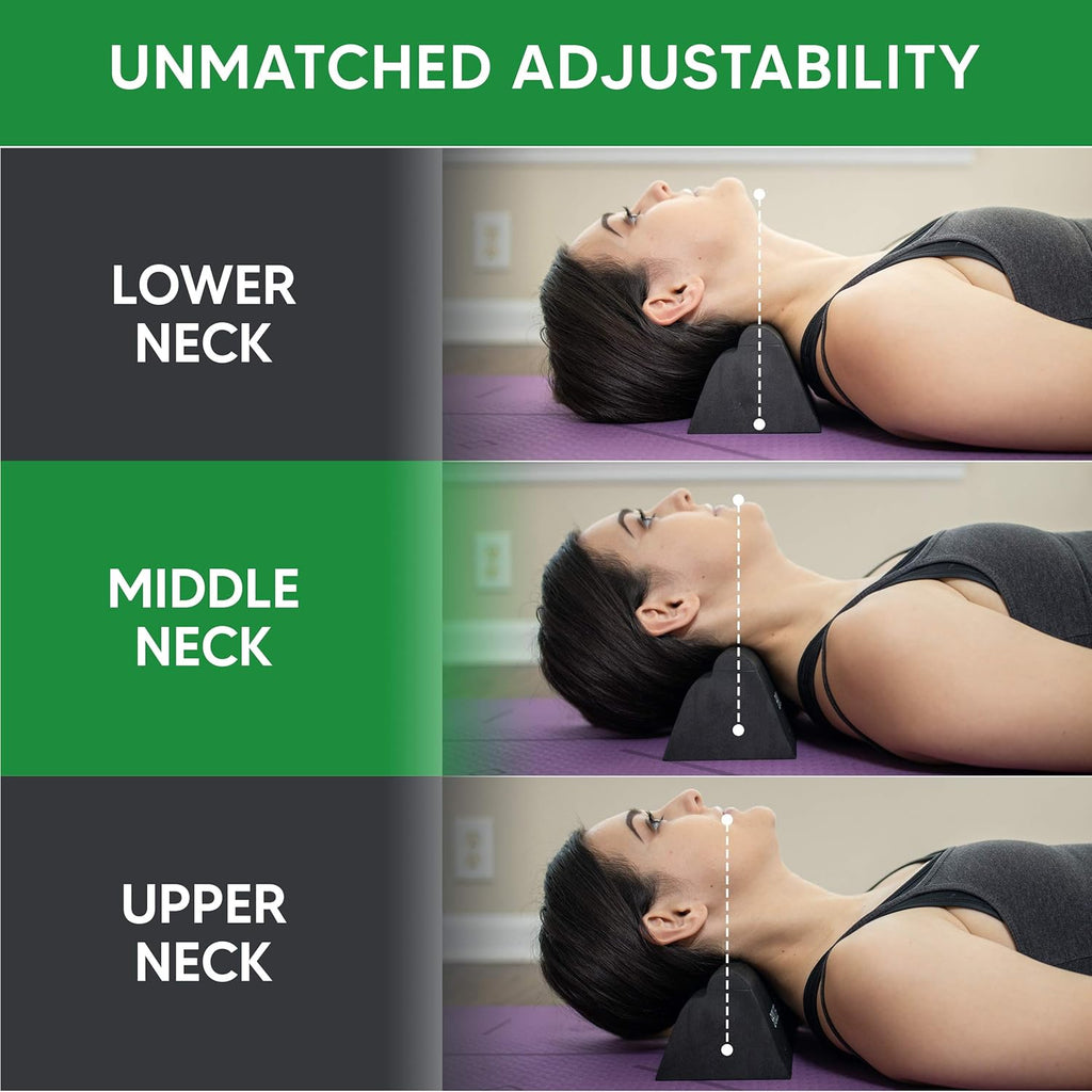 Cervical Traction Block for Neck Alignment, 3-Height Adjustable V99199
