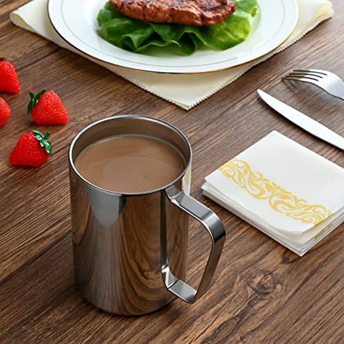 Insulated Stainless Steel Travel Mug with Double-Wall Vacuum, 400ml R604
