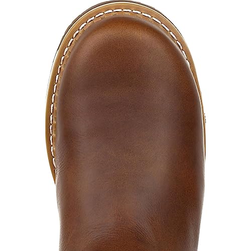Men's Brown Waterproof Pull-on Industrial Boot B956774
