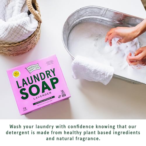 Powder Laundry Soap - Lemongrass Scent, Hypoallergenic, 30 oz R2995